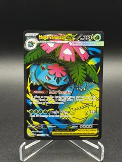 Mega Venusaur ex 155/132 Ultra Rare Mega Evolution Pokemon NM/M - Image 1