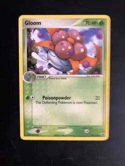 Gloom 58/115 Common Pokemon Card (EX Unseen Forces) LP - Image 1