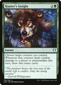Hunter's Insight [Commander 2020] Magic MTG - Image 1