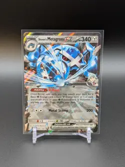 STEVEN'S METAGROSS EX 145/182 - Pokemon Destined Rivals Double Rare NM - - Image 1