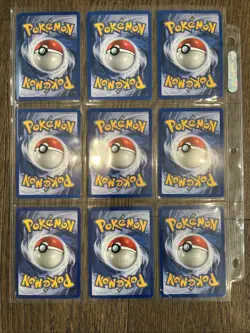Vintage Pokemon TCG Collection 87 Cards 7 Holos Base Set 2 LP-NM - Image 3