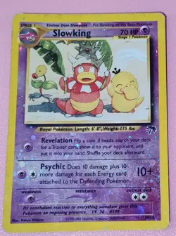 Pokemon Slowking Southern Islands 14/18 Reverse Holo Promo English Stage 1 Card - Image 1