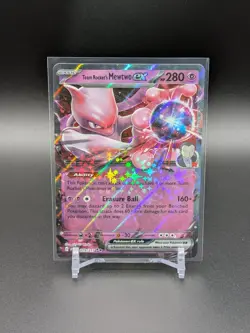 TEAM ROCKET'S MEWTWO EX 079/217 - Pokemon Ascended Heroes Double Rare NM - - Image 1