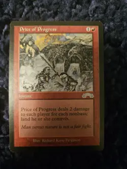 Price of Progress x1 - MTG Exodus English - Image 1