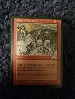 Price of Progress x1 - MTG Exodus English - Image 5