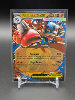 MEGA LUCARIO EX 113/217 - Pokemon Ascended Heroes Double Rare NM - - Image 1