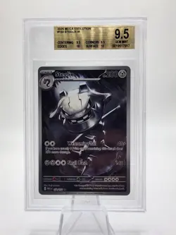 Pokemon TCG Mega Evolution - Steelix IR 150/132 BGS 9.5 - Image 1
