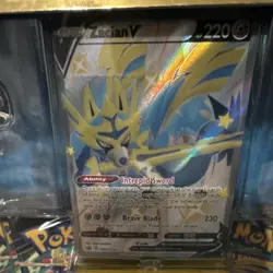Pokemon TCG Crown Zenith Shiny Zacian Premium Figure Collection Box English 2023 - Image 2