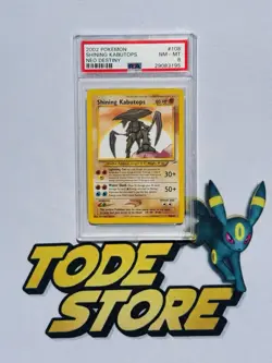 Pokemon Shining Kabutops Unlimited Neo Destiny #108 PSA 8 NM/MINT 2002 ENG - Image 1