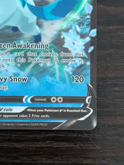 Pokemon TCG Glaceon V Evolving Skies 040/203 Holo Ultra Rare - Image 4