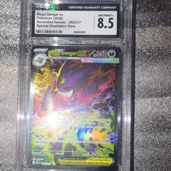 CGC 8.5 Mega Gengar ex 284/217 Ascended Heroes SIR Holo English 2026 - Image 1