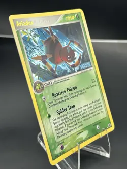 Pokemon TCG Ariados Unseen Forces Stamped 2/115 Reverse Holo 2005 EN - Image 2