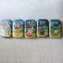 Pokemon TCG Ascended Heroes Mini Tins Lot of 5 Brand New Factory Sealed - Image 1