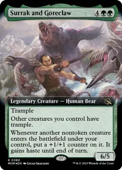 LP - Surrak and Goreclaw (Extended Art) - 380 - March of the Machine - Image 1