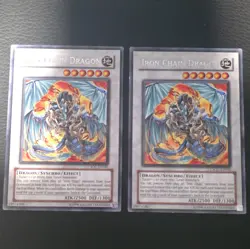 Iron Chain Dragon CSOC-EN040 1st Edition Lot of 2 - Image 1