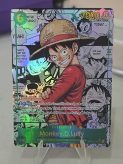 Monkey. D. Luffy One Piece TCG Manga Op13-118 1 M/NM - Image 1
