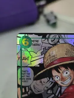 Monkey. D. Luffy One Piece TCG Manga Op13-118 1 M/NM - Image 2