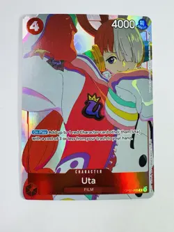 Uta (Gift Collection 2023) OP01-005 One Piece Promotion Cards Foil - Image 1