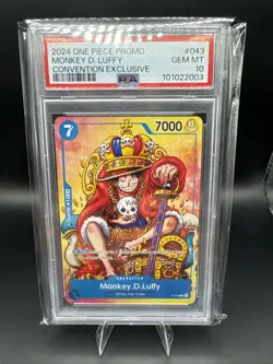 Monkey.D.Luffy 2024 Convention One Piece Promo P-043 Non-Foil - Image 1