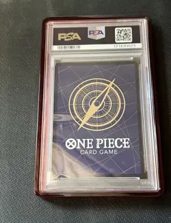 JP Gear Two OP11-080 A Fist of Divine Speed Alternate Art Foil Rare PSA 10 - Image 2