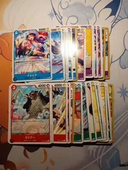 One Piece OP-01 Complete C 45 Card Set Japanese - Image 1