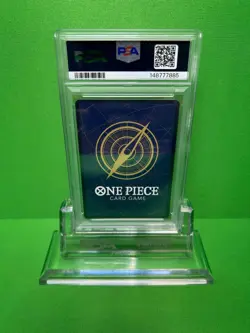 2025 ONE PIECE ENGLISH OP11-118 MONKEY D. LUFFY MANGA ALTERNATE ART PSA 9 - Image 2