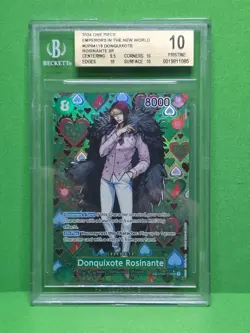 ONE PIECE 2024 EMPERORS IN THE NEW WORLD DONQUIXOTE ROSINANTE SP OP04-119 BGS 10 - Image 1