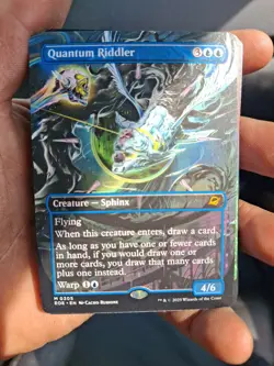 Quantum Riddler - Borderless - Edge of Eternities - EOE MTG #305 NP - Image 1