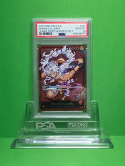 ONE PIECE 2025 LEARN TOGETHER DECK SET MONKEY.D.LUFFY ST21-001 PSA 10 - Image 1