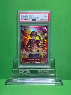 ONE PIECE 2024 TREASURE BOOSTER SET MONKEY.D.LUFFY SR ST10-006 PSA 9 - Image 1