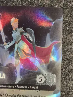 Disney Lorcana Cinderella Stouthearted D23 Promo Foil English Card - Image 4