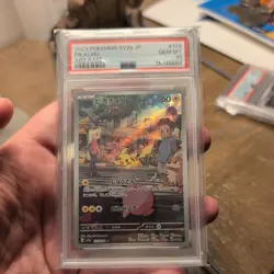 PSA 10 2023 POKEMON JAPANESE SV2a-POKEMON 151 #173 PIKACHU ART RARE Graded Card - Image 1