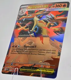 Mega Charizard EX 030 XY Promo Full Art Holo NM Pokemon Card - Image 1