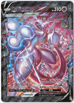 Mewtwo V-UNION Holo Promo Jumbo Cards NM - Image 1