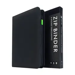 Vault X 9 Pocket Trading Card Zip Binder, 360 Cards, Premium Exo-Tec Album - Image 1