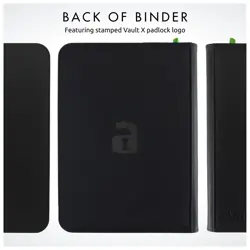 Vault X 9 Pocket Trading Card Zip Binder, 360 Cards, Premium Exo-Tec Album - Image 2