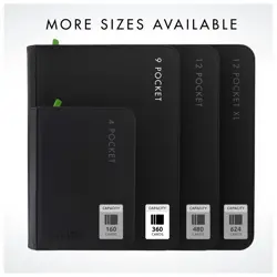 Vault X 9 Pocket Trading Card Zip Binder, 360 Cards, Premium Exo-Tec Album - Image 3