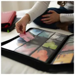 Vault X 9 Pocket Trading Card Zip Binder, 360 Cards, Premium Exo-Tec Album - Image 5