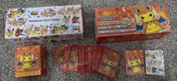 Poncho Wearing Pikachu Mega Charizard Y Box/Deck Box/Sleeves/Dividers. No Cards. - Image 1
