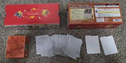 Poncho Wearing Pikachu Mega Charizard Y Box/Deck Box/Sleeves/Dividers. No Cards. - Image 2
