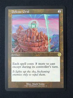 Defense Grid Retro - BRO - Mtg Card #93F - Image 1