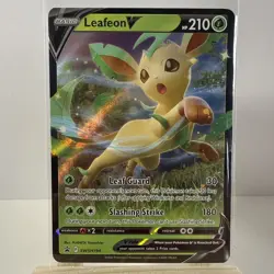Leafeon V SWSH194 SWSH: Sword & Shield Promo Cards Holo NM - Image 1