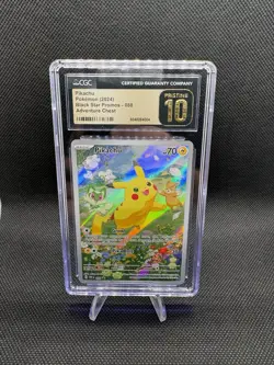 Pikachu 88 SV Black Star Promo Card CGC Pristine 10 Pokemon TCG 2024 - Image 1