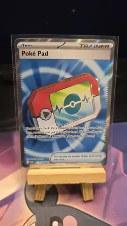 Poke Pad 113/088 Perfect Order Pokemon Card Ultra Rare Item Mint Condition - Image 1