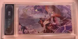Yae Miko Zr Genshin Impact Waifu Card Slab Ika String Note Acg - Image 1