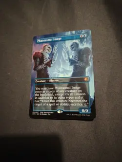 Phantasmal Image Borderless SPG Duskmourn *NEVER PLAYED* Magic The Gathering MTG - Image 1