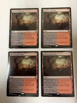 X4 Bloodstained Mire Khans of Tarkir Regular - Image 1