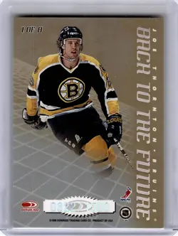 1997-98 Donruss Elite Back to the Future /1500 Eric Lindros Joe Thornton #1 - Image 2