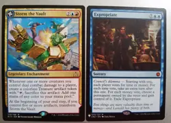 MtG Storm the Vault (#173) + Expropriate (#30) ×1 - NM - FREE NEXT DAY SHIPPING! - Image 1