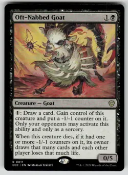 Oft-Nabbed Goat Normal R Commander: Lorwyn Eclipsed 11 NM - Image 1